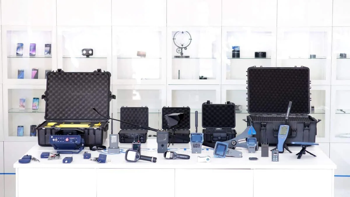 Strumentazione professionale Doctorspy per bonifiche da microspie