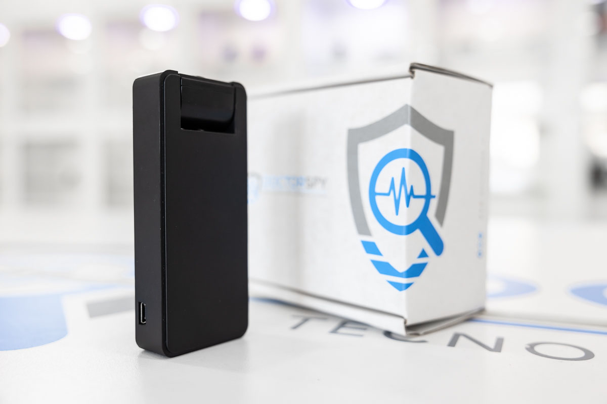 Microcamera con registratore digitale incorporato e ottica rotante 160° CAM.53