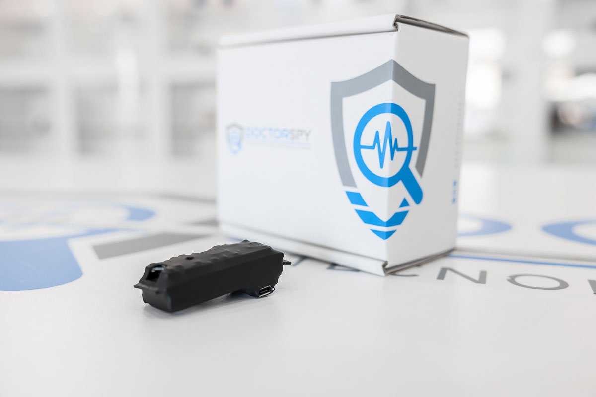 Microregistratore spia professionale con memoria integrata e lunga autonomia REC.V.14