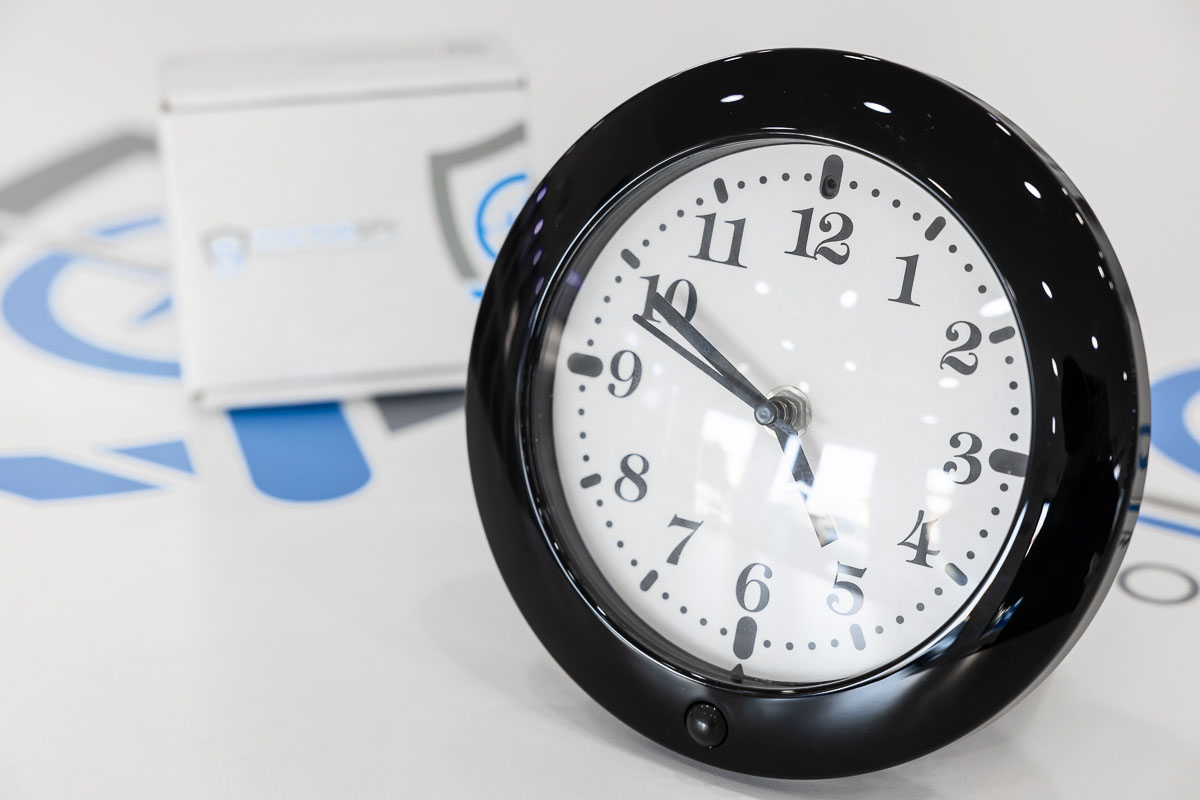 Orologio spia con telecamera full HD con motion detection CAM.26