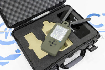 Rilevatore di microspie Palladium 21 Eskan Electronics analogico e digitale 10 GHz fino al 5G con rilevamento ottiche delle telecamere nascoste e misurazione della distanza RIL.34