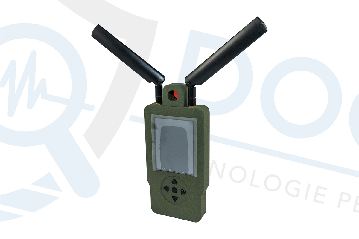 Rilevatore di microspie Palladium 21 Eskan Electronics analogico e digitale 10 GHz fino al 5G con rilevamento ottiche delle telecamere nascoste e misurazione della distanza RIL.34