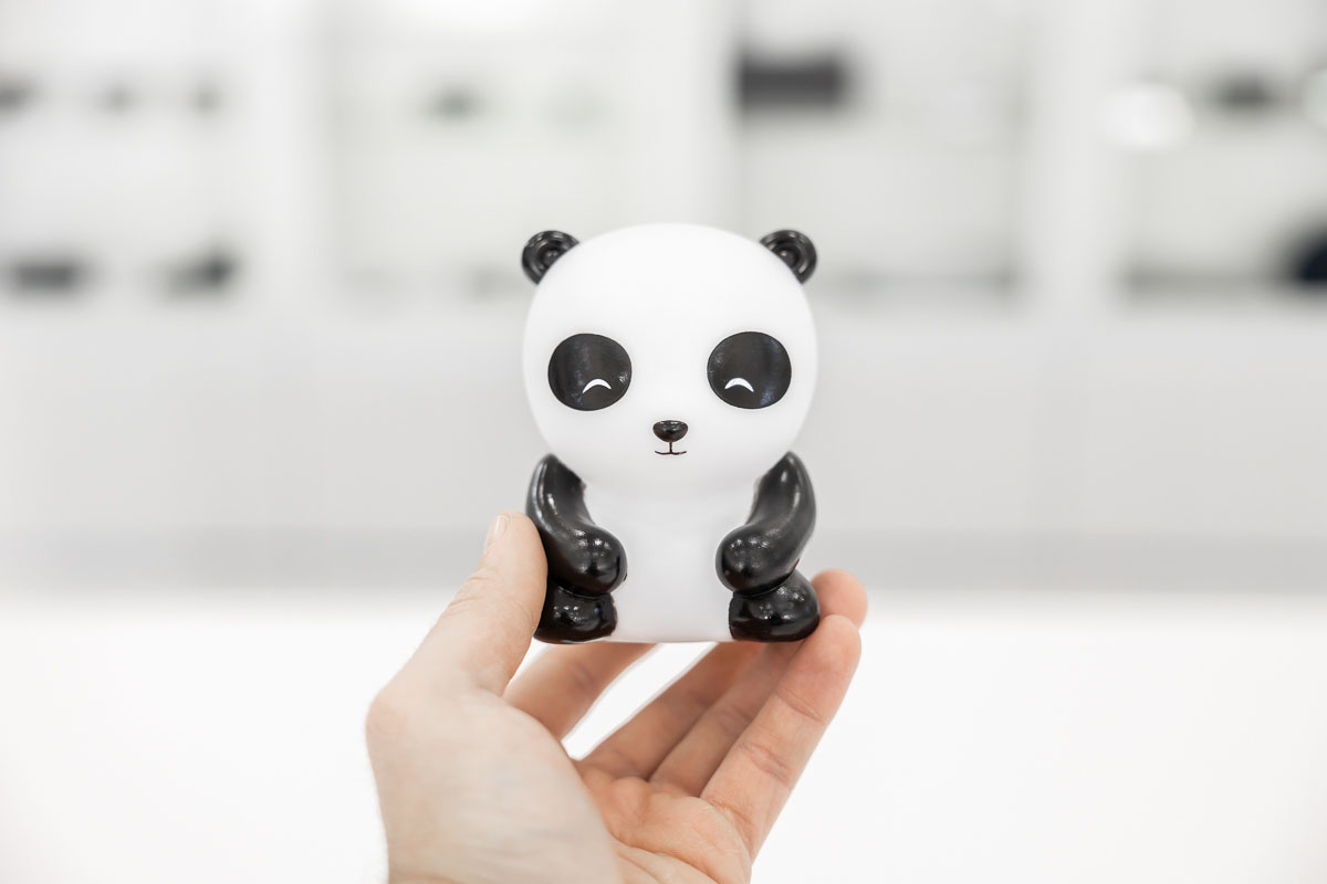 Micro registratore VOX nascosto in pupazzo panda 25 ore in continuato DES.22