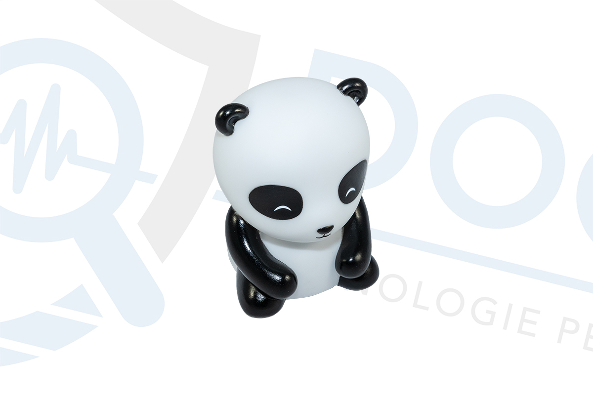 Micro registratore VOX nascosto in pupazzo panda 25 ore in continuato DES.22