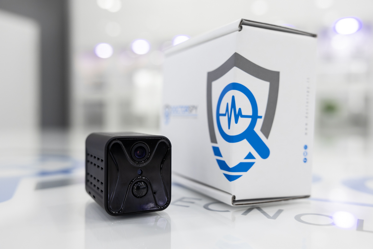 Mini telecamera wifi full HD 160° con sensore di calore CAM.W.48