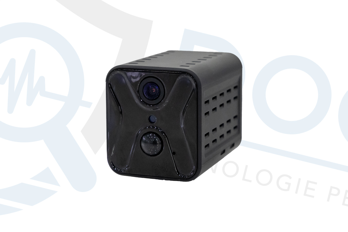 Mini telecamera wifi full HD 160° con sensore di calore CAM.W.48