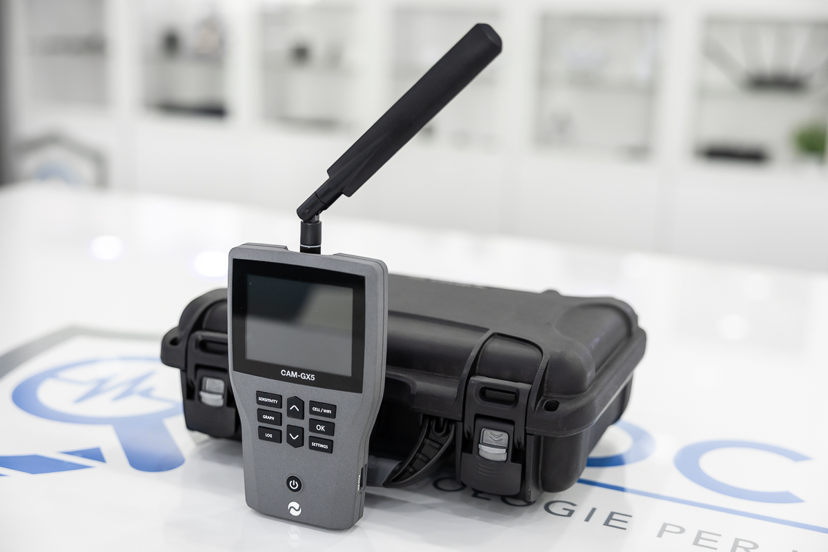CAM-GX5 JJN Digital Rilevatore Microspie Cellulari fino al 5G 2,4 e 5 GHz RIL.20