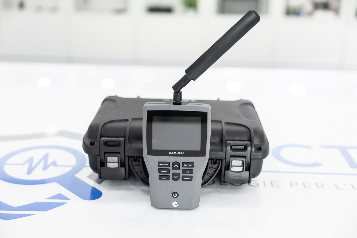 CAM-GX5 JJN Digital Rilevatore Microspie Cellulari fino al 5G 2,4 e 5 GHz RIL.20