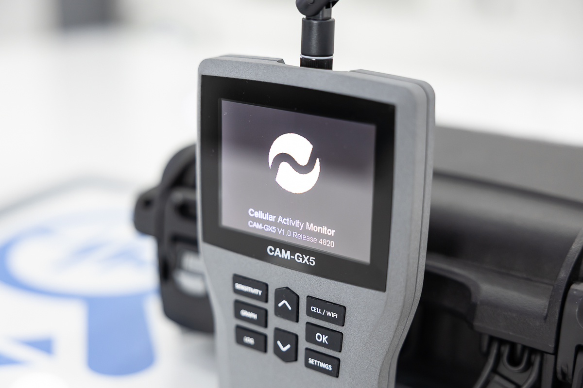 CAM-GX5 JJN Digital Rilevatore Microspie Cellulari fino al 5G 2,4 e 5 GHz RIL.20