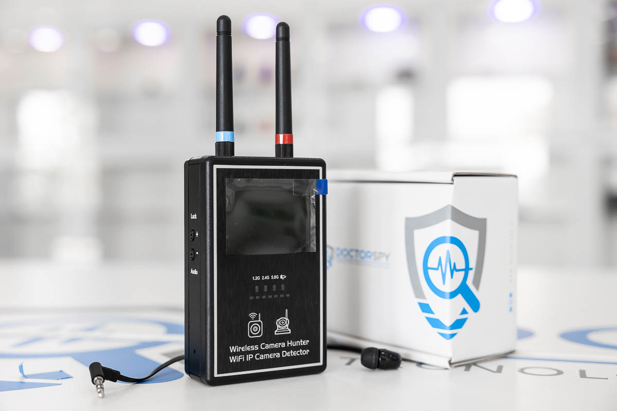 Rilevatore di telecamere wifi IP professionale con monitor LCD RIL.12