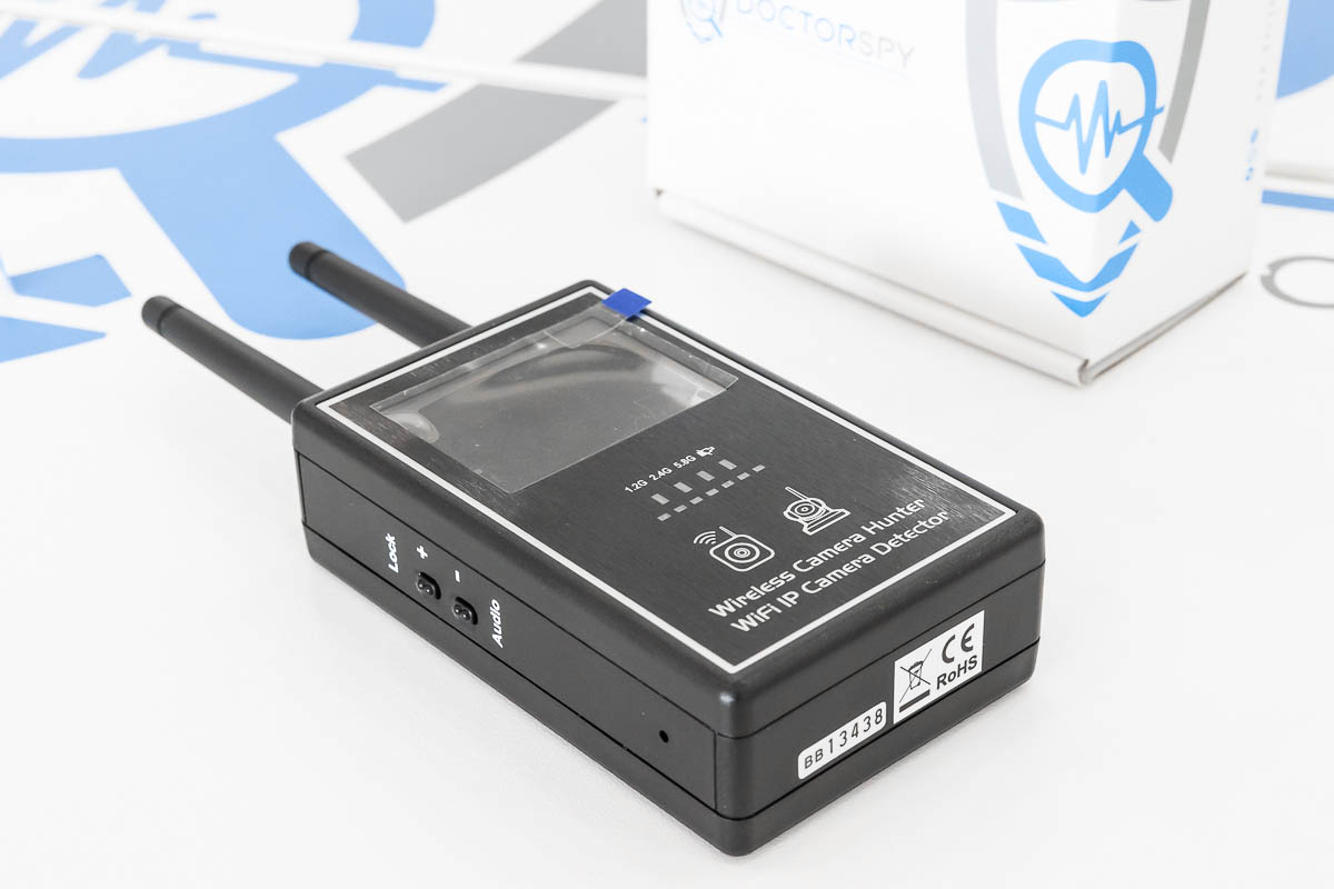 Rilevatore di telecamere wifi IP professionale con monitor LCD RIL.12