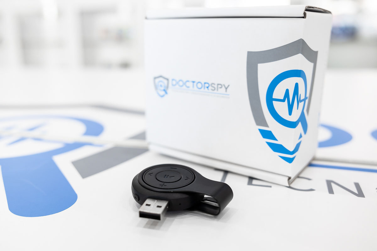 Micro registratore ambientale in lettore MP3 con attivazione vocale 8 GB REC.V.17