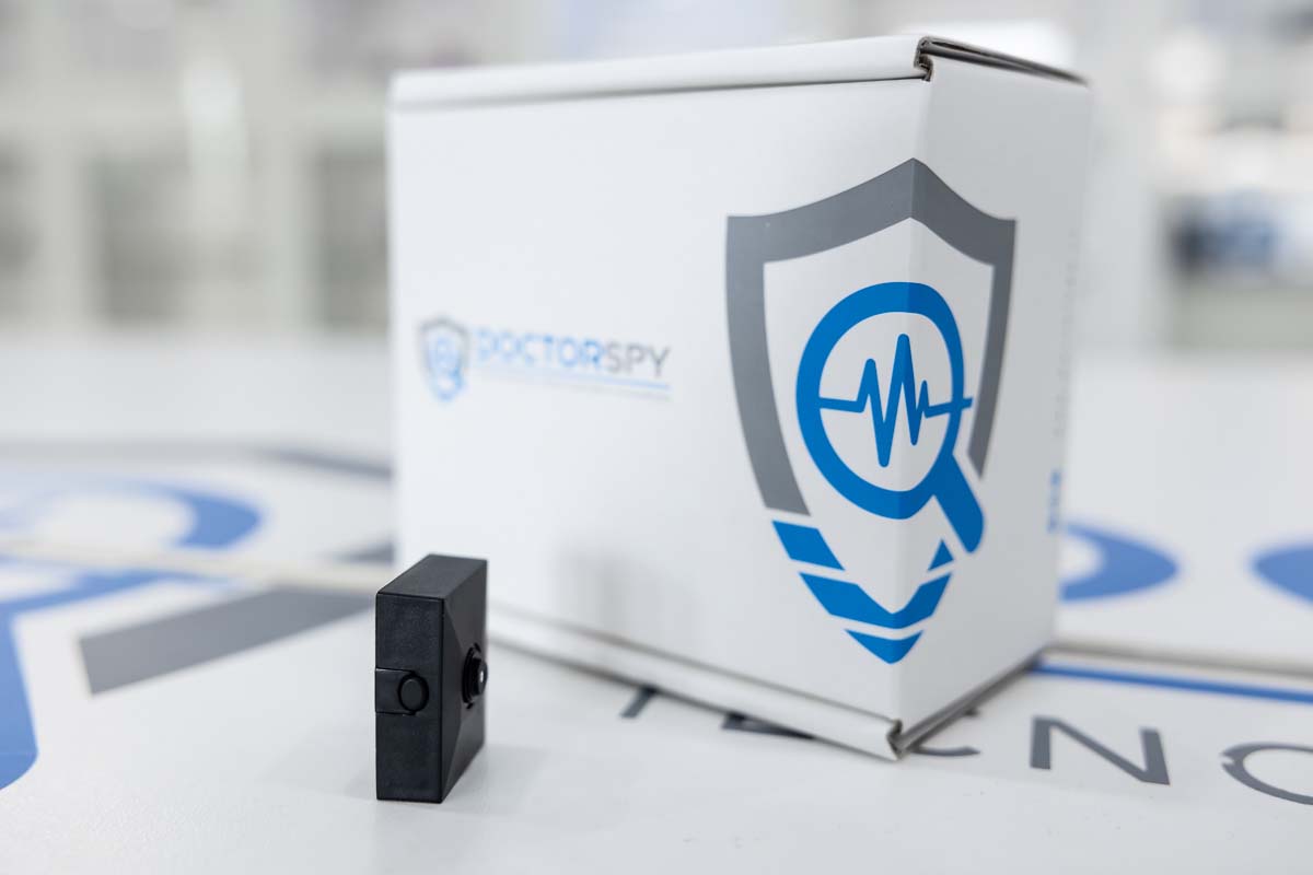 Microcamera spia con registratore digitale con ottica a bottone CAM.49