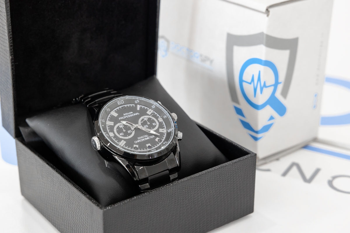 Mini telecamera spia con DVR in orologio da polso full HD con 16 GB CAM.20