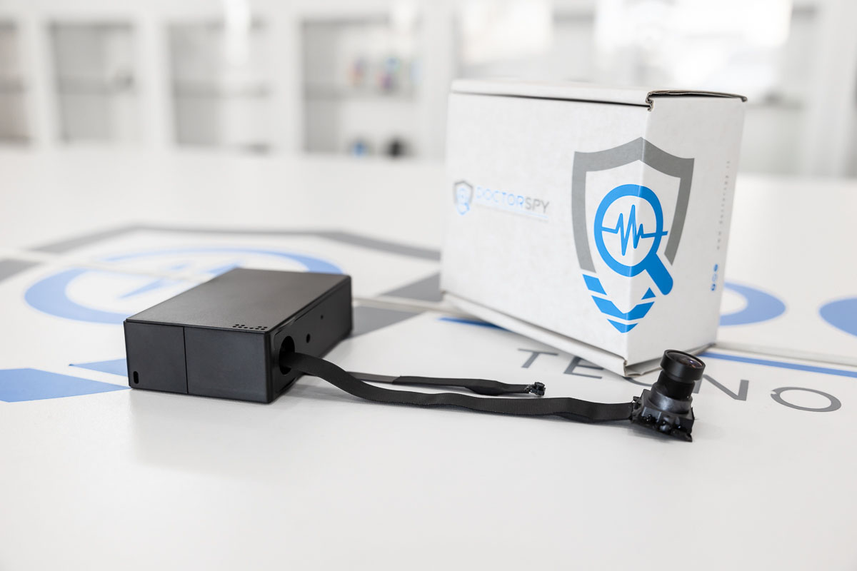 Telecamera spia full HD con ottica 120° e rilevamento del movimento CAM.68