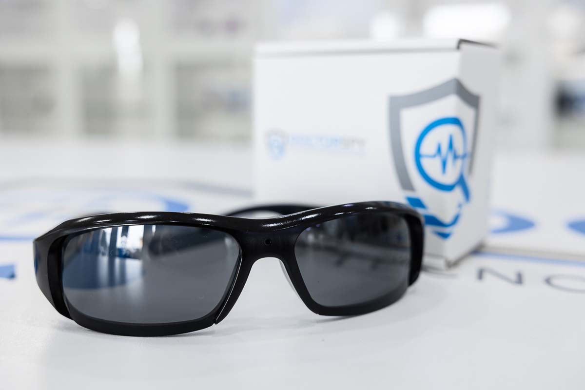 Microcamera HD con DVR occultata in occhiali da sole CAM.47