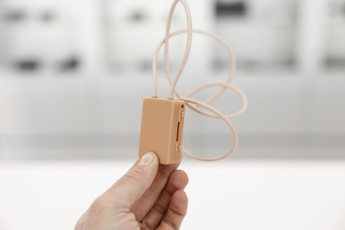 Microauricolare spia con collana Bluetooth invisibile AURIC.02