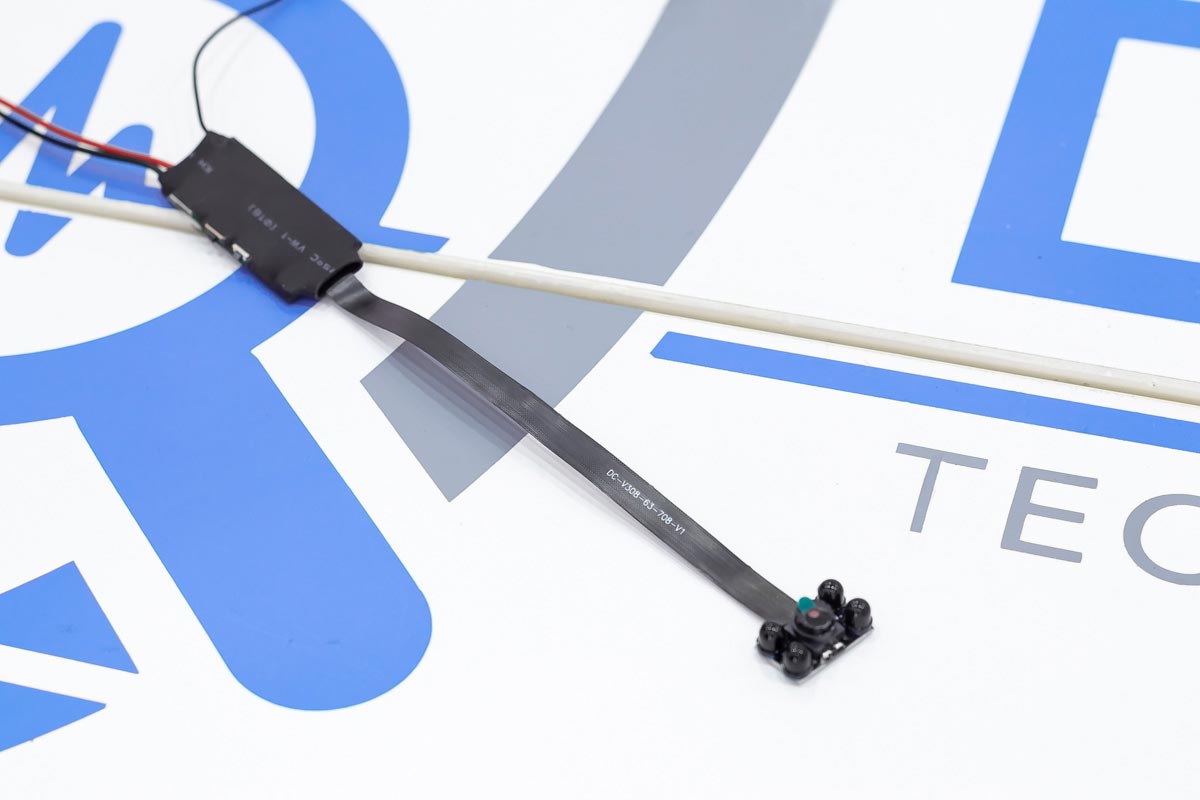 Microcamera audio e video professionale wifi con infrarossi