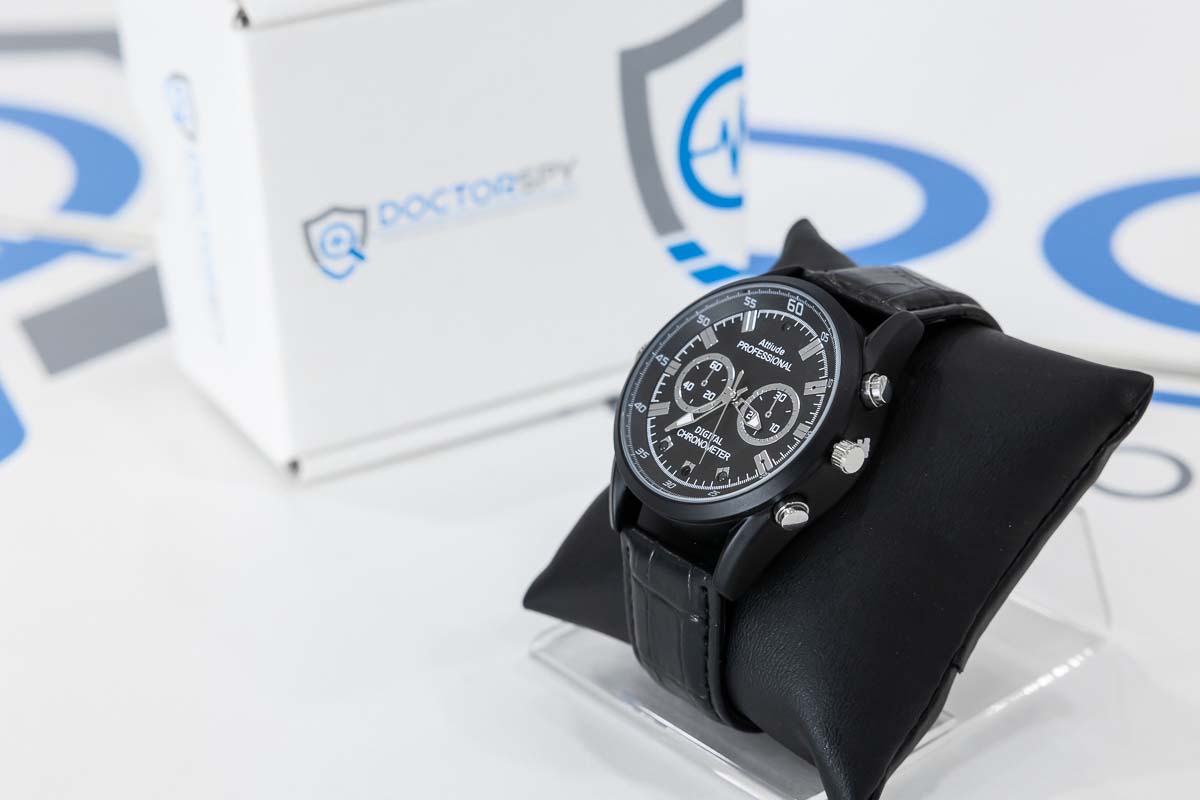 Orologio spia con telecamera full HD in orologio da polso a infrarossi CAM.69