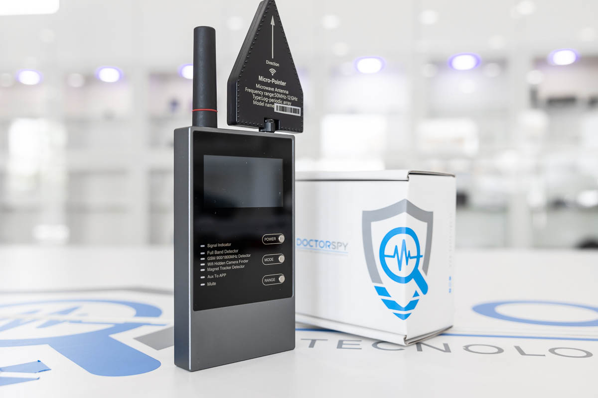 Rilevatore di microspie, telecamere nascoste e localizzatori GPS professionale RIL.29
