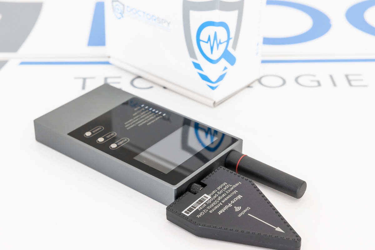 Rilevatore micro spie audio video GPS analogico e digitale RIL.29