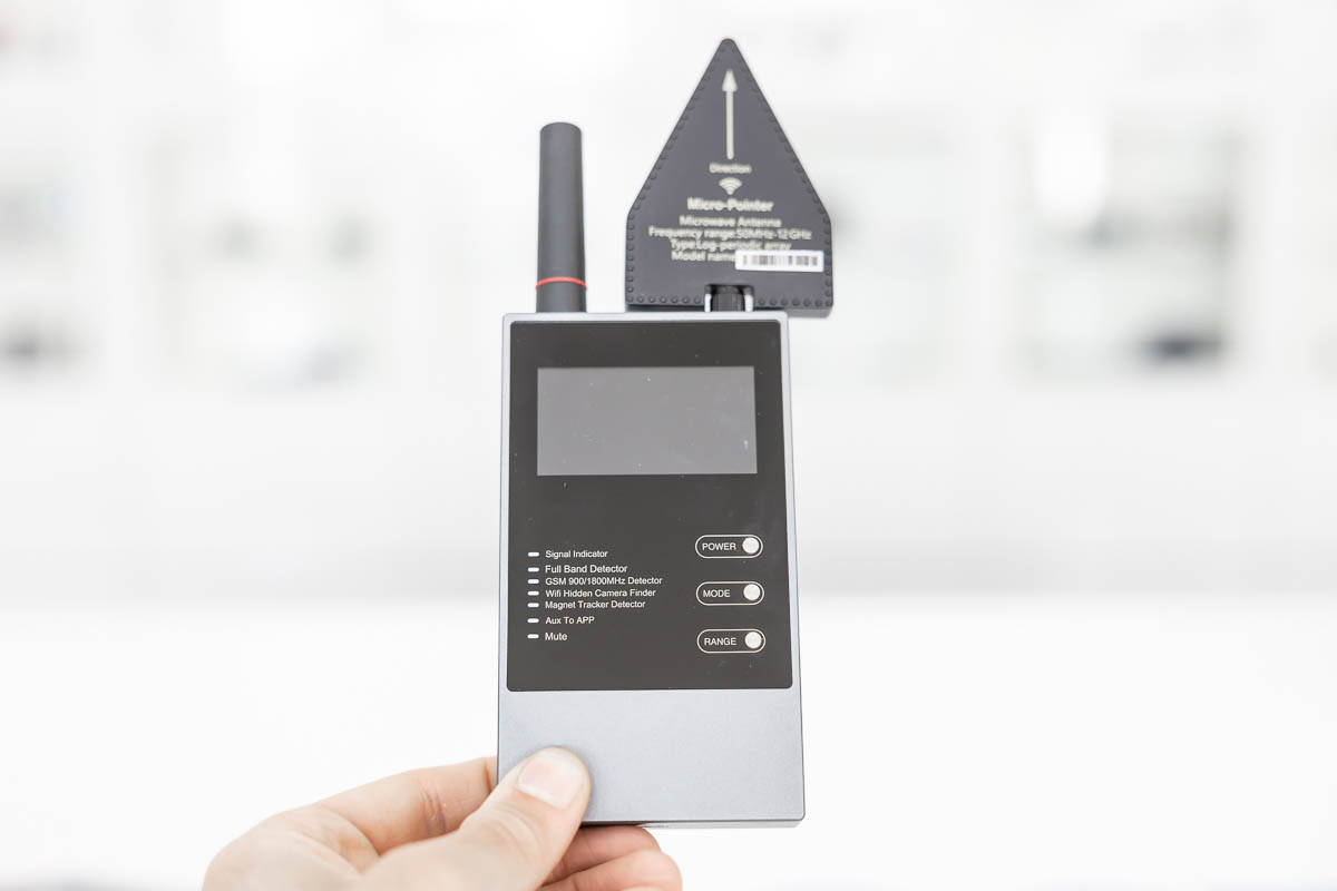 Rilevatore microspie GPS e microtelecamere wifi analogico e digitale RIL.29