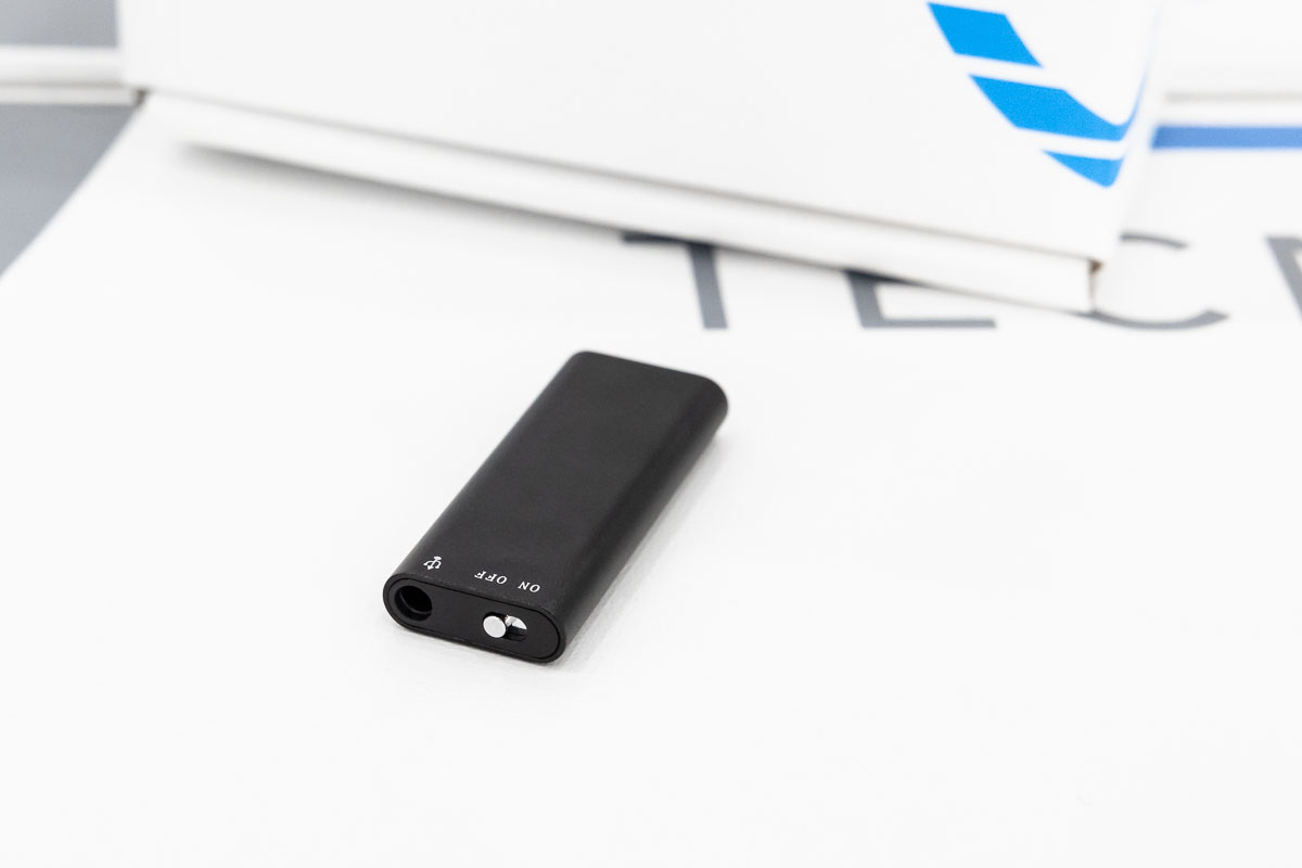 Micro registratore ambientale 8 GB con ricarica rapida REC.01