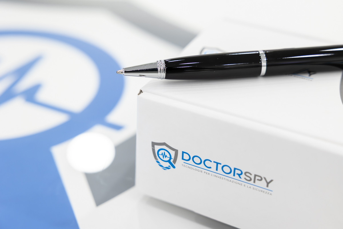 Penna con telecamera full HD con microfono integrato e DVR ECO.05