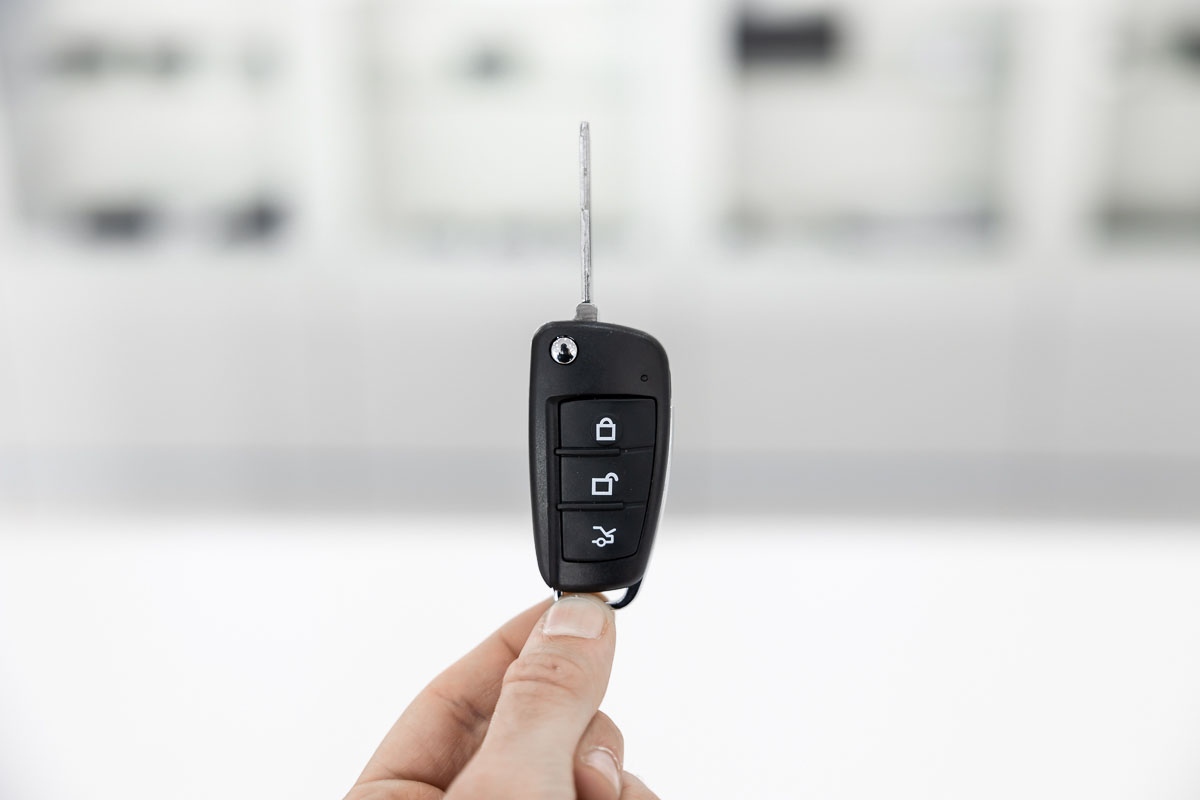 Spy camera con DVR full HD 32 GB in chiave auto con motion detection CAM.25