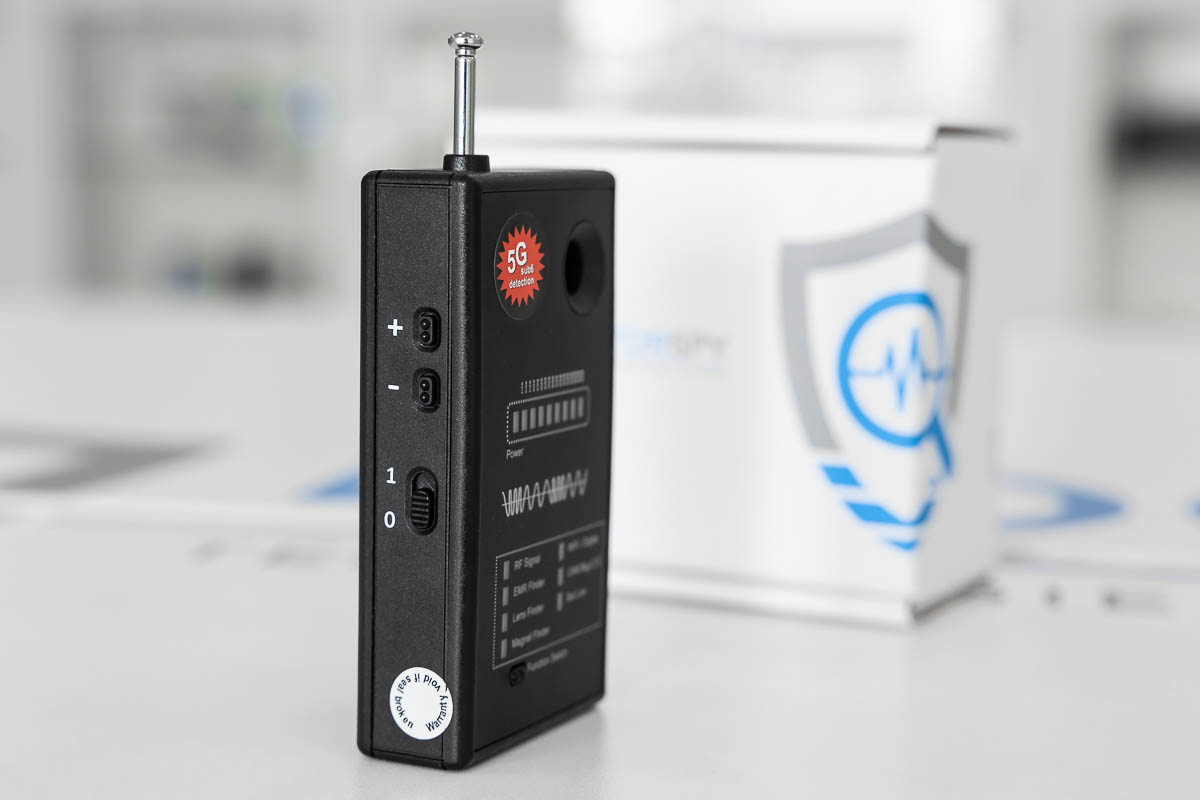 Rilevatore multifunzione di cimici spia, microcamere e registratori RIL.16