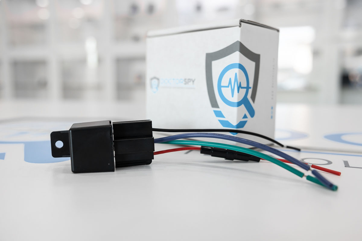 Localizzatore satellitare fisso in relè auto con funzione antifurto LOC.16