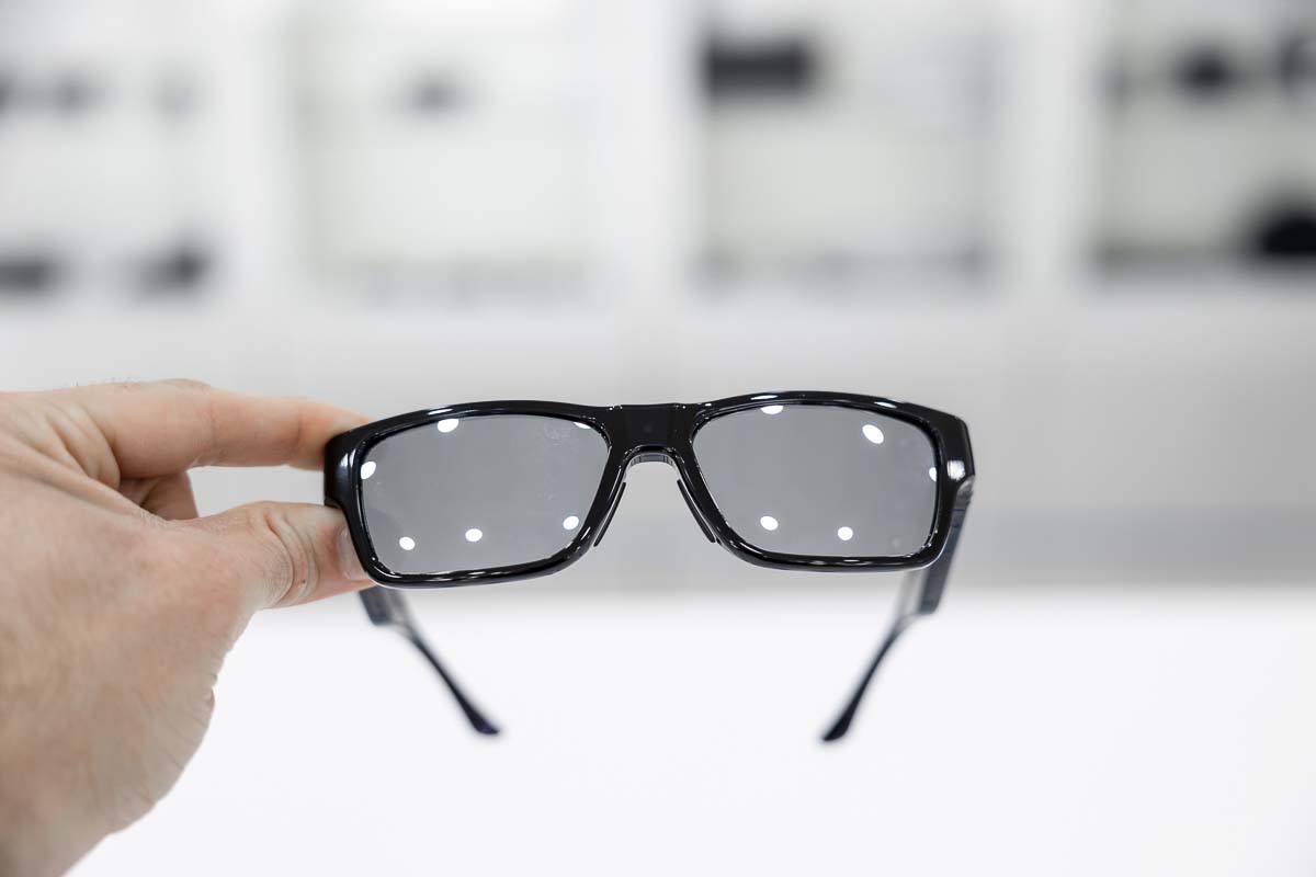 Microtelecamera spia in occhiali da sole full HD DVR con telecomando CAM.76