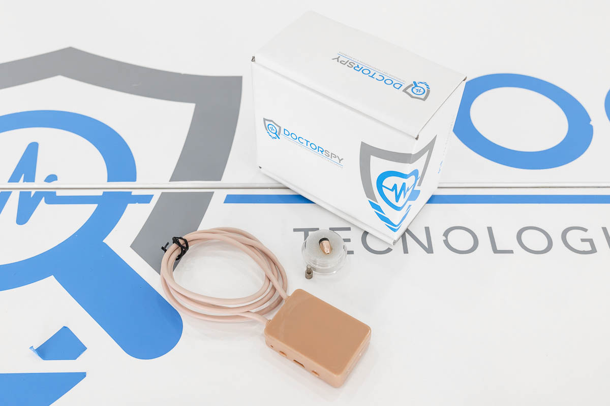 Micro auricolare GSM Bluetooth con collana a induzione 2 auricolari AURIC.07