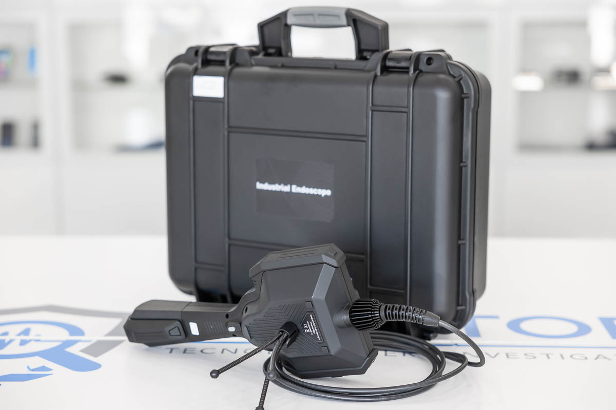 Endoscopio videoscopio wifi professionale HD con sonda da 3 metri 6 mm di spessore e schermo HD LCD a colori VI.SCO.03