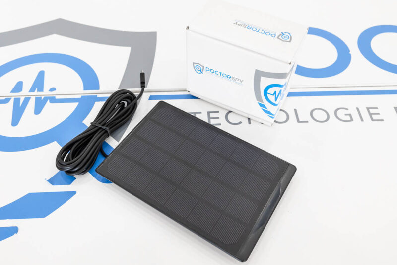 Pannello solare per dispositivi spia Doctorspy con ingresso USB ACC.07