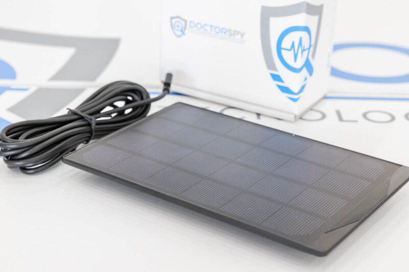 Pannello solare per dispositivi spia Doctorspy con ingresso USB ACC.07