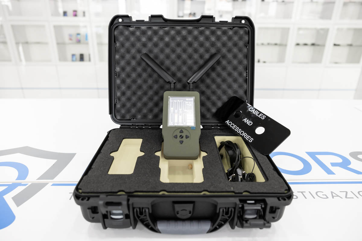 Palladium 15 rilevatore di microspie analogico e digitale da 6 GHz fino al 5G RIL.09