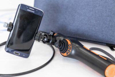 Telecamera endoscopica per cellulare e sonda a 4 vie lunga 1 metro VI.SCO.02