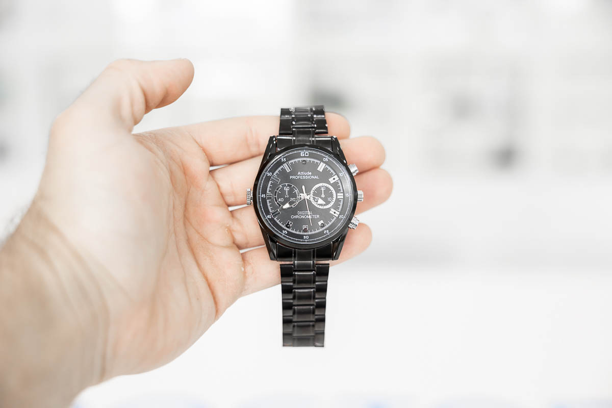 Orologio con telecamera wifi full HD per lettura testi CAM.W.01