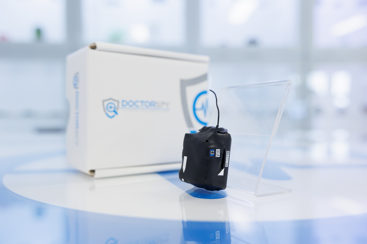 Microspia GSM antibonifica con autonomia 30gg in stand-by e 10 ore in ascolto MIC.G.14