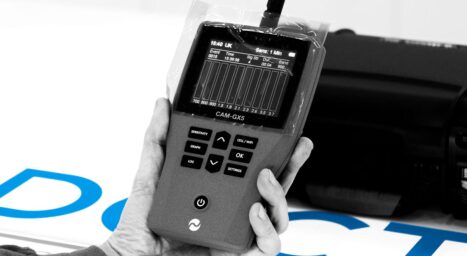 Un apparato di rilevazione impiegato nella bonifica da microspie