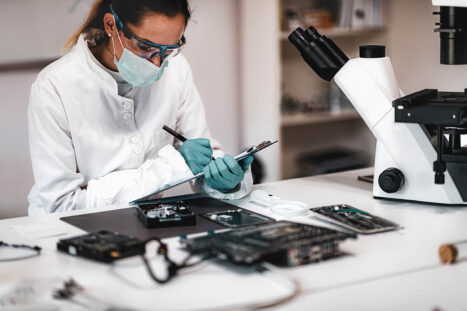 Un informatico forense in azione