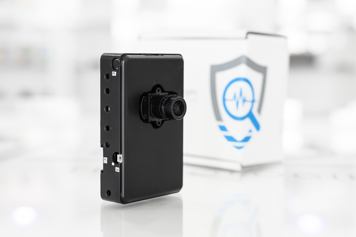 Telecamera spia microcamera audio e video 4G con qualità UltraHD, ottica intercambiabile e infrarosso black CAM.W.03