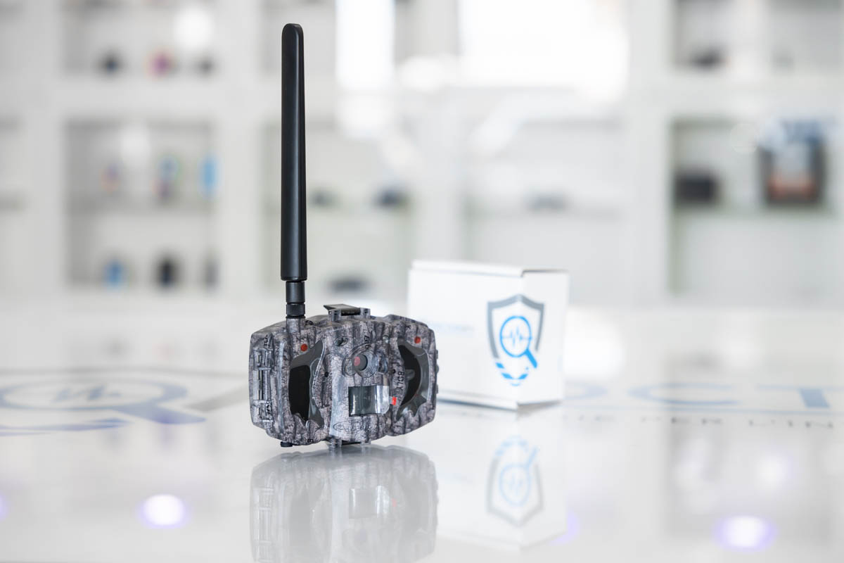 Fototrappola wifi full HD con memoria integrata da 32 GB criptata GDPR conforme CAM.TRA.08