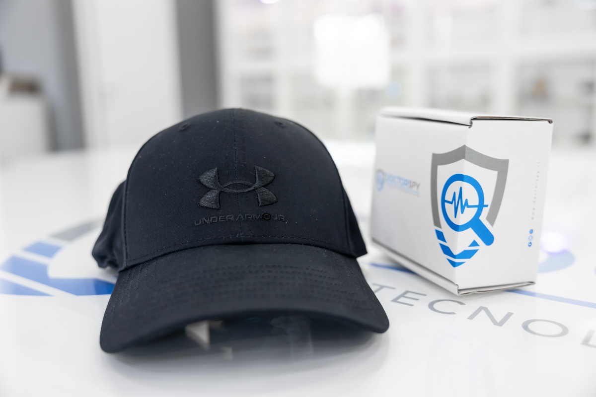 Cappellino con telecamera nascosta 1080p full HD con DVR DES.33