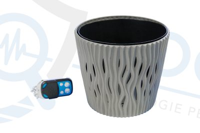 Mini telecamera spia professionale full HD 1080p con DVR e motion detection occultata in vaso porta pianta DES.34