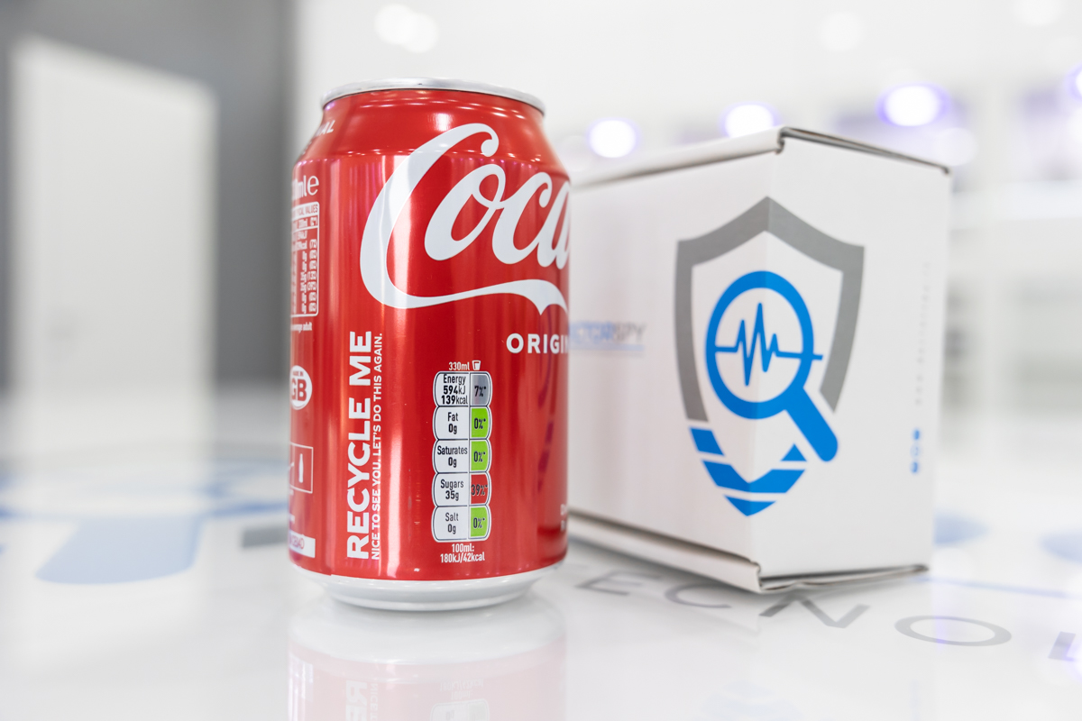 Microspia audio wifi occultata in lattina di Coca Cola DES.36