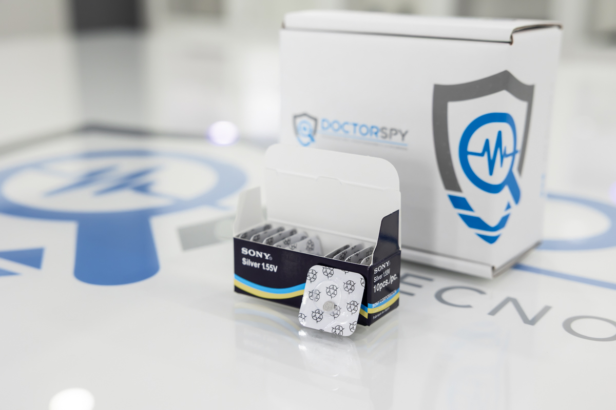 Batterie per microauricolari Doctorspy confezione da 10 pezzi AURIC.PACK