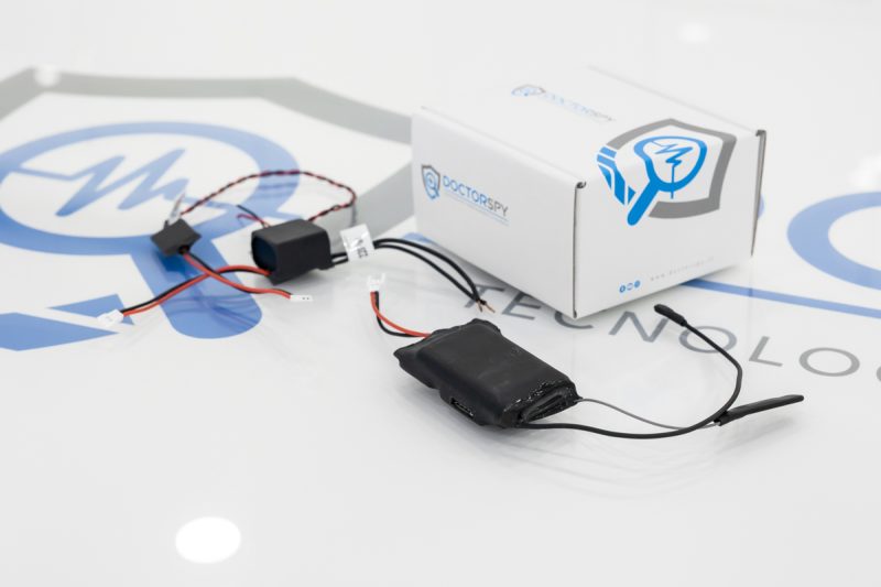 Microspia GSM 4G professionale con microfono esterno ad alta sensibilità MIC.G.06