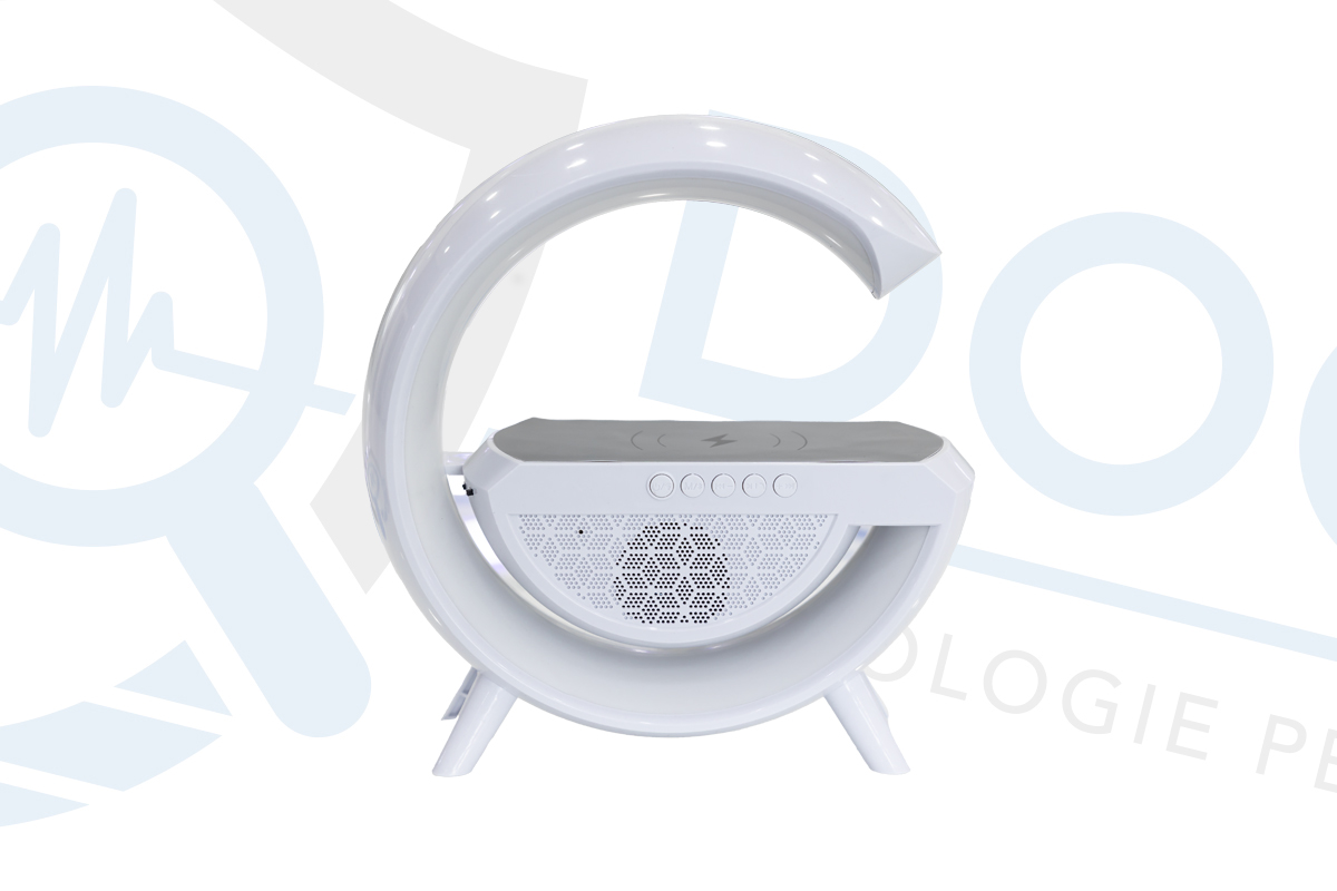 Microcamera wifi full HD in lampada da tavolo a forma di "G" con motion detection e registrazione CAM.W.36